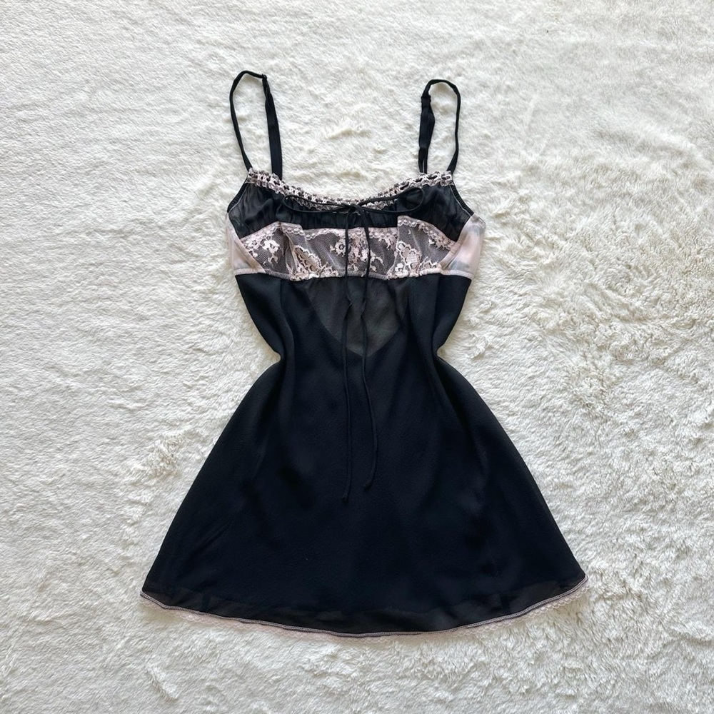vintage 2002 victoria's secret milkmaid chemise